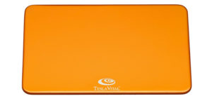 Teslaplatte Energieplatte Farbe orange
